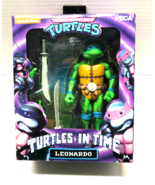 TMNT Turtles Leonardo Turtle in Time 7&quot; Figure RARE NIB - $39.60