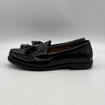 Croft &amp; Barrow wine kiltie tassel slip on dress shoes men Size 10 M - $21.78