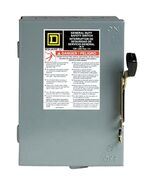 Square D - D211NCP General Duty Safety Switch, Fusible, 30-Amp, 120V, 2-... - €58,20 EUR