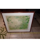 Chinese Serigraph “Drifting a Boat in the Deep Mountains” 深山泛舟 – 1976 Si... - $1,970.00