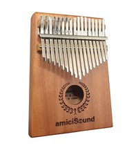 Thumb Piano 17 Keys Musical Instrument Kalimba with Engraved Notes and Tuning Ha - £47.47 GBP