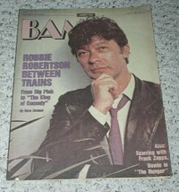 Robbie Robertson BAM Magazine Vintage 1983 - £23.58 GBP