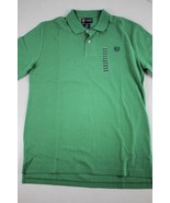 CHAPS Boy&#39;s Short Sleeve Green Polo Shirt size XL (18-20) New - £17.91 GBP