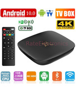 2022 Smart Android 10.0 TV Box Quad Core 2.4G/5G WIFI 4K HD Media Stream Player - $35.99