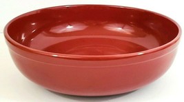Todays Home Large Red Pasta Salad Serving Bowl 10.5&quot; x 3.25&quot; - £14.92 GBP