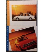 Two (2) Different 1987 Plymouth Sundance Brochures - $27.14 CAD