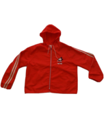 Walt Disney Productions Hooded Jacket L MIckey Mouse Windbreaker Racing ... - $443.50 MXN