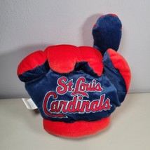 St. Louis Cardinals #1 Fan Hand Glove Mitten Baseball Forever Collectibles Plush - £8.34 GBP