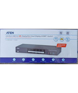 Aten CS1184DP4C 4-PORT USB DP SINGLEL DISPLAY PP4.0 SECURE KVM W/ CAC SU... - $965.72 CAD