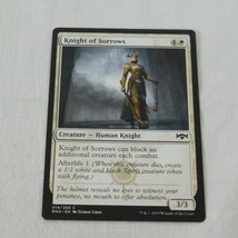 Knight of Sorrows MTG 2019 White Creature Human Knight 14/259 Ravnica Allegiance - £1.18 GBP