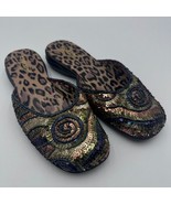 Chicos  Shoes Womens 7 Loretta Sequin Beads Flats Leopard Animal Print I... - £17.38 GBP
