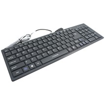 i-rocks Black USB Wired Slim Keyboard (KR-6421-BK) - £41.55 GBP