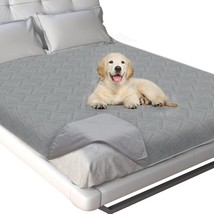 Waterproof Blanket Dog Bed Cover With Non-Skid Bottom, Couch Cover For D... - £34.59 GBP