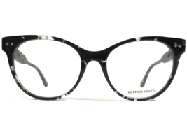 Bottega Veneta BV0017O 006 Eyeglasses Frames Gray Black Tortoise Round 5... - $93.32
