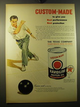 1950 Texaco Havoline Motor Oil Ad - Custom-made for Ned Day - £14.56 GBP