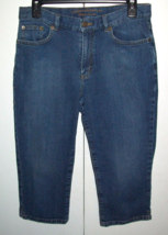 Ralph Lauren Women&#39;s 6 (30x17 1/2) Petite Denim Capri Crop Jeans Lauren ... - £15.73 GBP