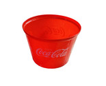 Plastic Enjoy Coca Cola/ Enjoy Coke Large Popcorn/Ice Holiday Bucket 6”X... - $15.72