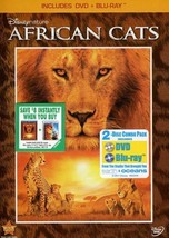 Disneynature: African Cats (Two-Disc Blu-ray / DVD Combo in DVD Packaging) [Blu- - $7.30