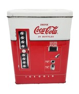 Coca-Cola 8&quot; X 6&quot; Vending Machine Image Design 1997 Empty Tin Can - $17.64 CAD