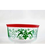 4 Cup Pyrex Storage Dish- Christmas Tree Reindeer - £15.96 GBP