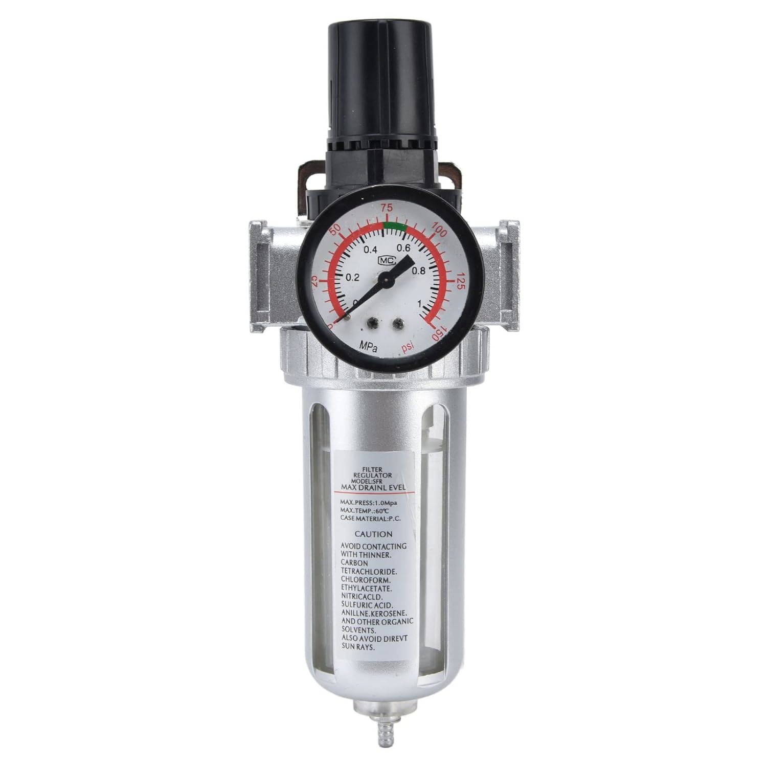 Compressed Air Filter Regulator Combo Filter Pressure Gauge Bracket, Sfr300 - $32.94