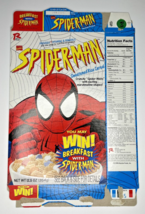 1997 Empty Marvel Comics Spider-Man 12.5OZ Cereal Box SKU U200/313 - £19.97 GBP