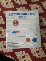 Desktop Ping Pong 4 Piece Set - $19.99