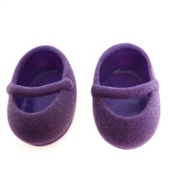 NABCO Muffy Bear Purple Fuzzy Shoes - $7.99