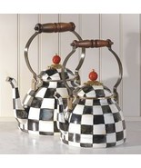 MacKenzie-Childs Courtly Check Tea Kettle - $263.42