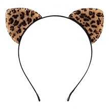 Cheetah Ears Leopard Ears Headband Cat Ears Headband Women Cheetah Cheetah Ears  - £16.26 GBP