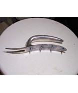 Vintage Carvel Hall Ham-Roast Holder by Briddell Silver Plate Made In US... - $17.82
