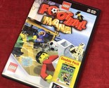 Football Mania LEGO PC CD-ROM Video Game VTG Soccer Game 2 Disc  - $24.26