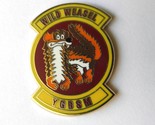 WILD WEASEL F4 US AIR FORCE USAF LAPEL PIN BADGE 1 INCH - $5.64