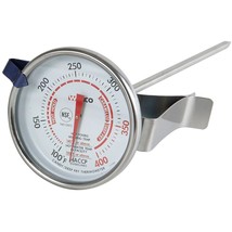 Winco 2-Inch Dial Deep Fry/Candy Thermometer with 5-Inch Probe - £12.87 GBP