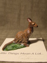 Ron Hevener Kangaroo Figurine Miniature - $25.00