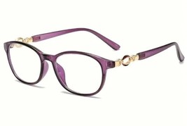 3-in-1 PROGRESSIVE Multifocal ~ +2.00 ~ Plastic Frame ~ Reading Glasses ~ Purple - £14.92 GBP