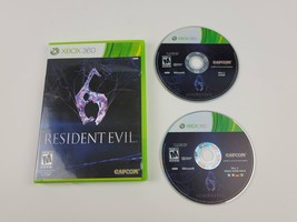 Resident Evil 6 (Six) Double Disc Microsoft Xbox 360 &quot;M&quot; 2012 MINT Condition - £9.48 GBP