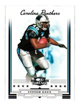 2006 Donruss Threads #142 Stephen Davis Carolina Panthers - £2.39 GBP