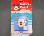 New NOS Vintage Walt Disney Mickey Mouse Realistic Transistor AM Radio P... - $29.69