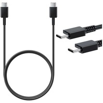 Samsung Super Fast Charger Cable USB-C to USB-C DG980 Lead for S20 S21 ULTRA New - $3.67