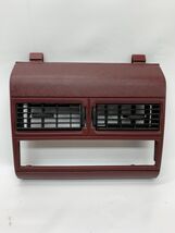 88-94 OBS Chevy GMC Truck Center Dash Bezel Vent OEM GM C/K C1500 Red Bu... - $64.35