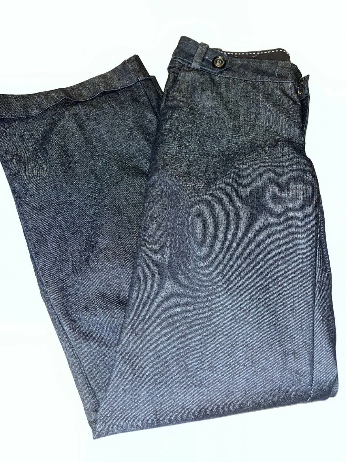 Primary image for Banana Republic Women's Classic Trouser Leg Cuffed Jeans Size 8 NWT