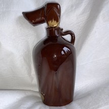 Vtg Barware drinking ceramic decanter Montana Hound Dog 9” Japan - $14.84