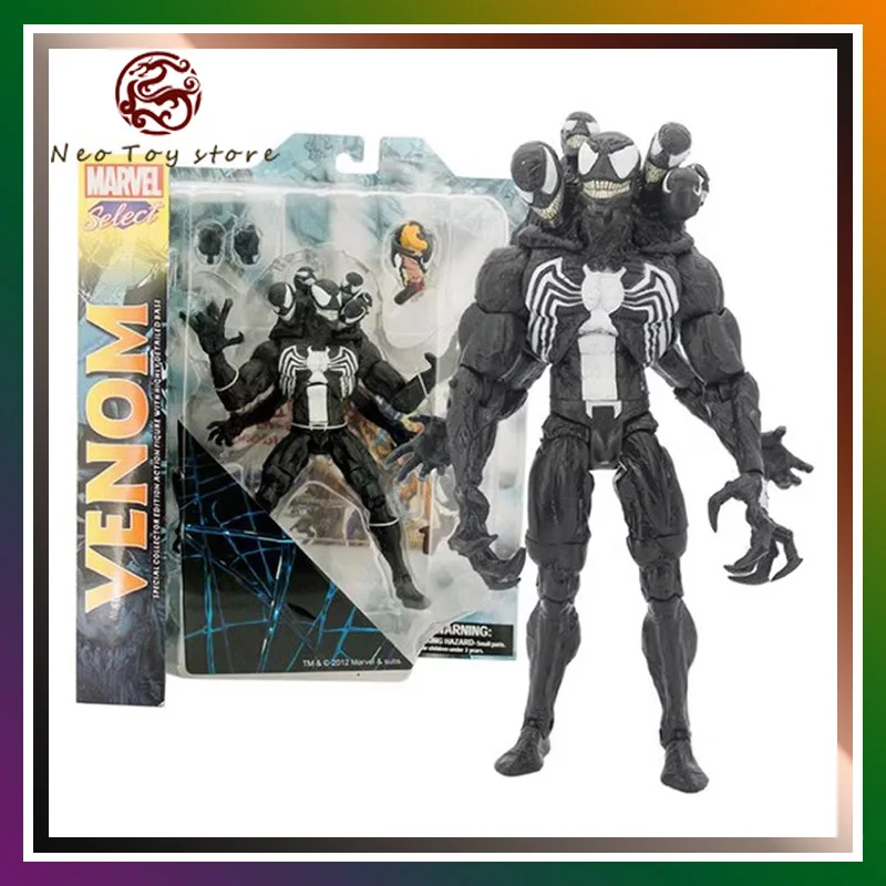 20cm Original Marvel The Amazing Spider-Man Anime Figure Venom Action Figurine - £68.07 GBP