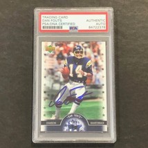 2005 Upper Deck Legends #83 Dan Fouts Signed Card AUTO PSA Slabbed Chargers - £47.20 GBP