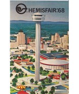 HEMISFAIR &#39;68 Tower Of The Americas SAN ANTONIO, TEXAS Postcard WORLD&#39;S ... - $8.99