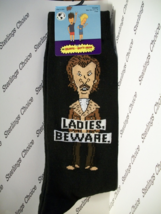 MTV Beavis and Butthead Crew Socks - Shoe Size 6.5-12 - Ladies Beware - $8.21