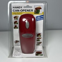 As Seen On TV Handy Automatic Can Opener Red One Touch Hands-Free Cordle... - $14.84