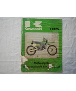 1979 Kawasaki KX125 KX 125 owner&#39;s service repair shop manual - €5,96 EUR