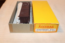 HO Scale Accurail, 40&#39; Box Car, Northern Pacific, Brown, #20101 - 4403 - £23.49 GBP